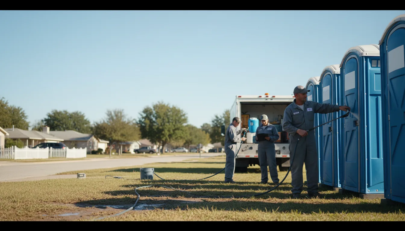 Long-Term Portable Toilet Rental in Redkey, IN near me